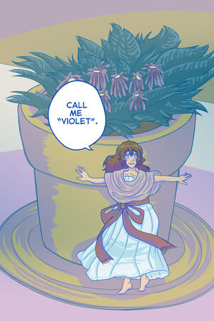 Violet Goes to the Beach