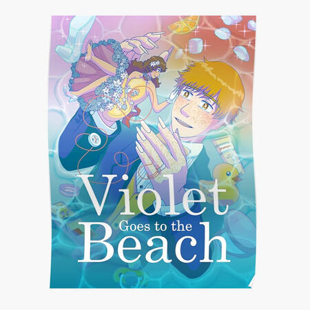Violet Goes to the Beach Season 2 Poster