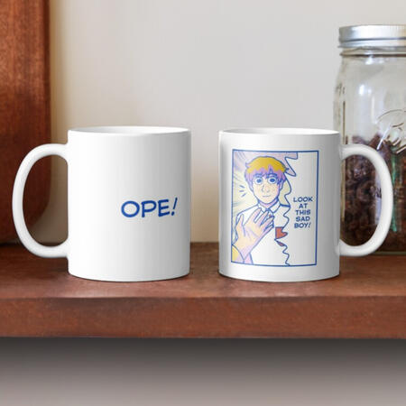 Violet Goes to the Beach LOOK AT THIS SAD BOY! Mug